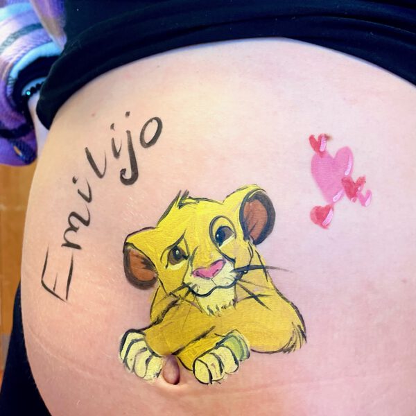 Babybauch Simba